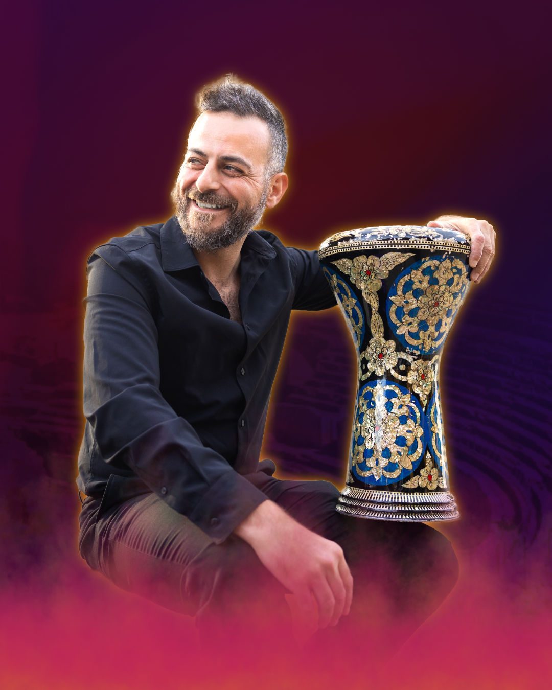 Poster of Omar Kattan live darbuka